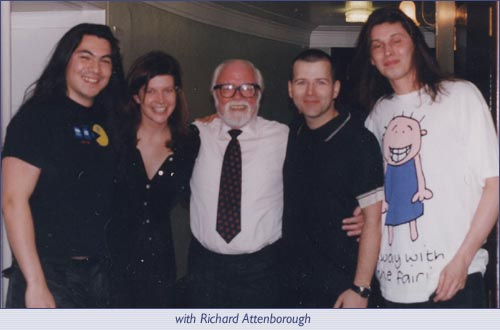 TJ with Richard Attenborough