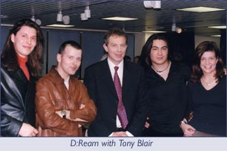 D:Ream with Tony Blair