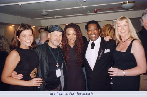TJ at a tribute to Burt Bacharach